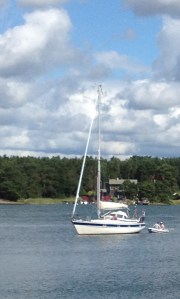 Jans och Mariannes segelbåt