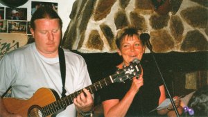 Margith sjunger på Mallis