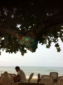 Frukost på Beach Tango