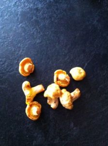 Sommarens första kantareller