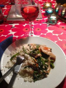 Pad pak bung med kyckling