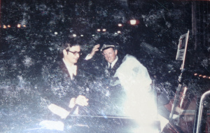 In eller ur bilen den 1 november 1969